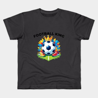 Football king Kids T-Shirt